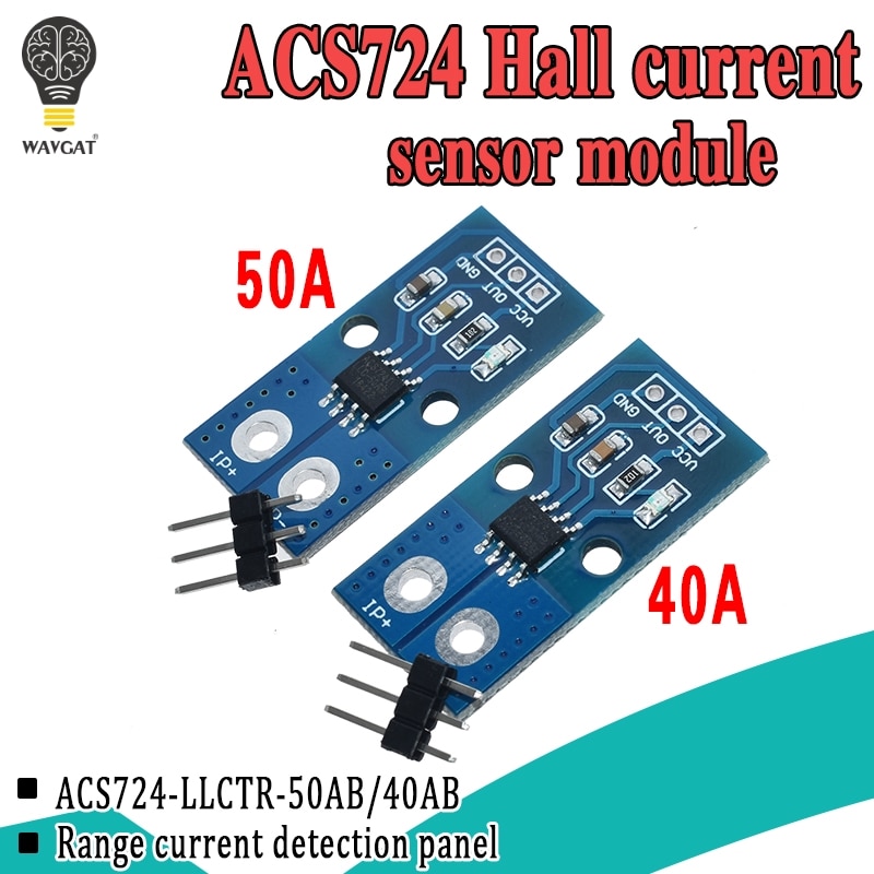 ACS724TLLCR 40A 50A  Ȧ   , arduino..